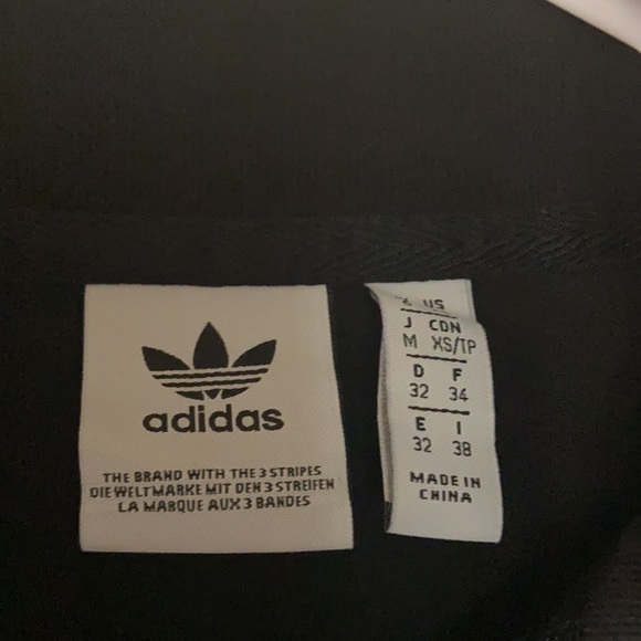 Adidas 3 stripe half zip sweatshirt - Picture 5 of 6